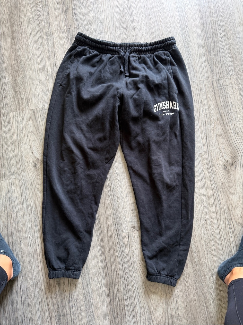 Gymshark Black Men's Joggers with Logo